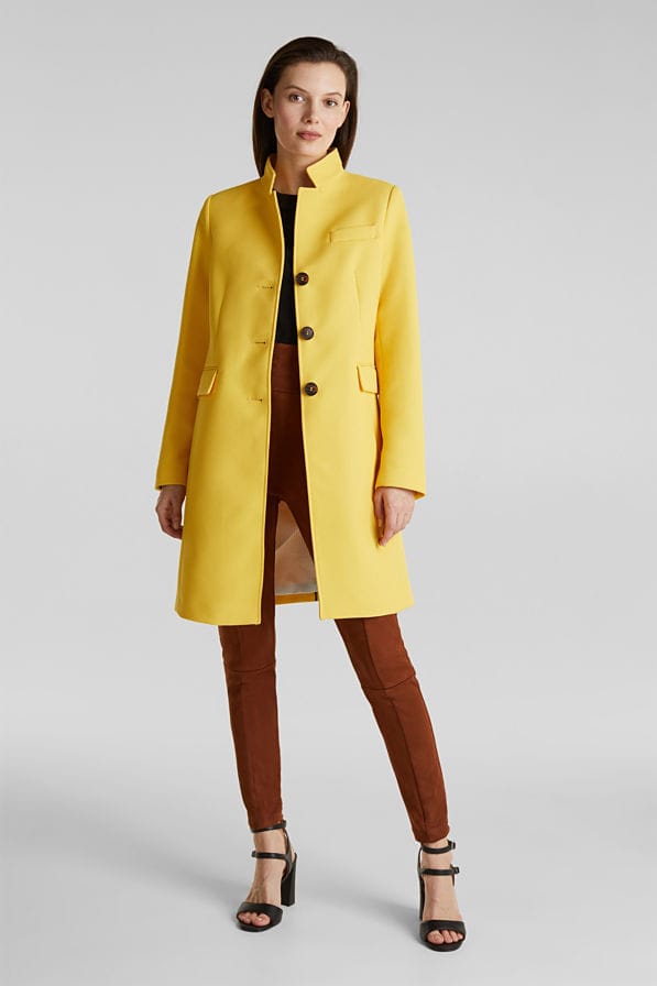Esprit pique coat