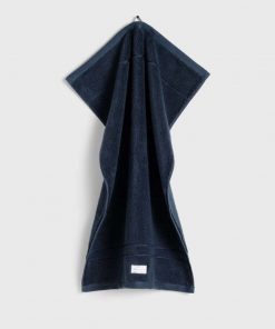 Gant Home Organic Cotton Terry Towel Sateen Blue