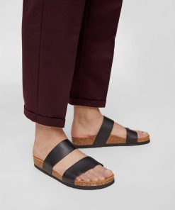 Bianco Biabetricia Twin Strap Sandal Black