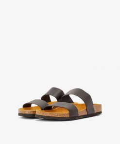 Bianco Biabetricia Twin Strap Sandal Black