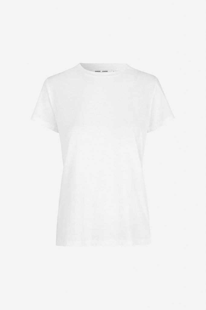 Samsoe & Samsoe Solly Tee Solid White
