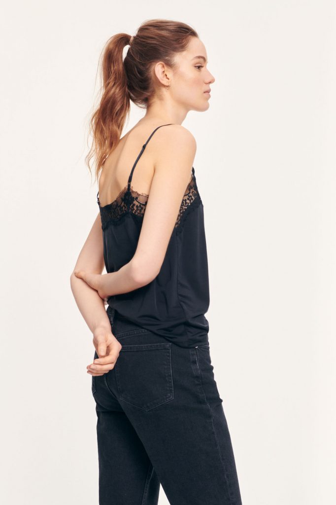 Samsøe Samsøe Slip Top Black