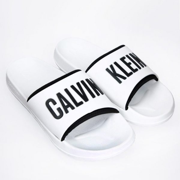 Calvin Klein Pool Slide White