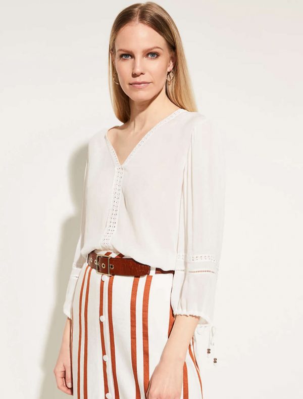 Comma Blouse White
