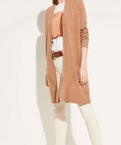 Comma Long Cardigan Brown