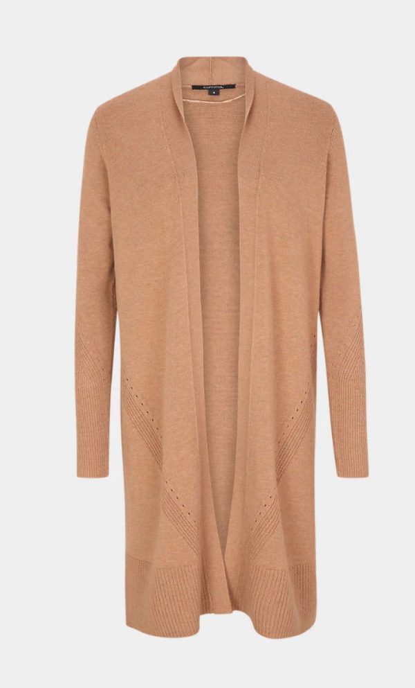Comma Long Cardigan Brown