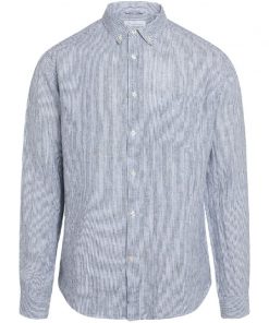 Knowledge Cotton Apparel Larch Linen Shirt