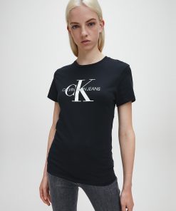 Calvin Klein Monogram Logo T-shirt Black