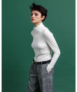 Gant Turtleneck Jersey Offwhite