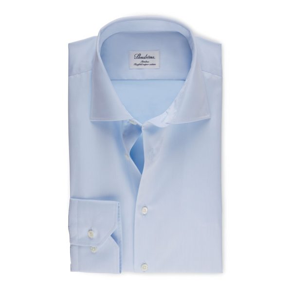 Stenströms Slim fit Shirt Light blue