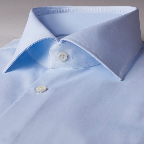 Stenströms Slim fit Shirt Light blue