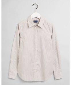 Gant The Oxford Banker Slim Shirt Warm Khaki
