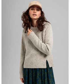 Gant Neps Cable Crew Manila Melange