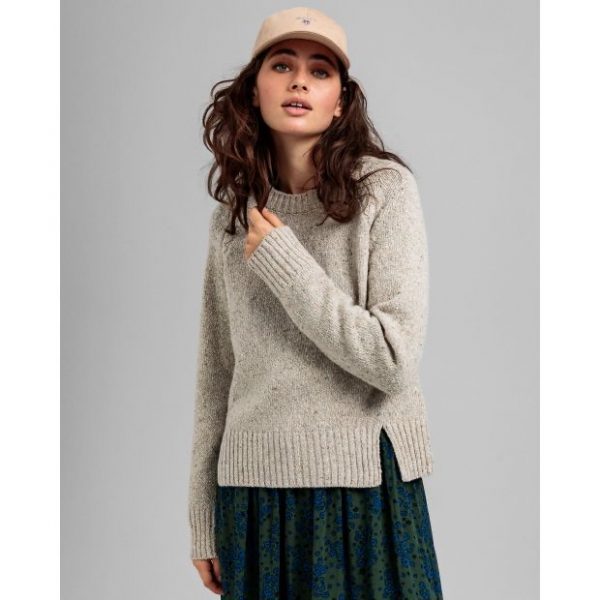 Gant Neps Cable Crew Manila Melange