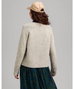 Gant Neps Cable Crew Manila Melange
