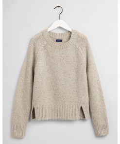 Gant Neps Cable Crew Manila Melange