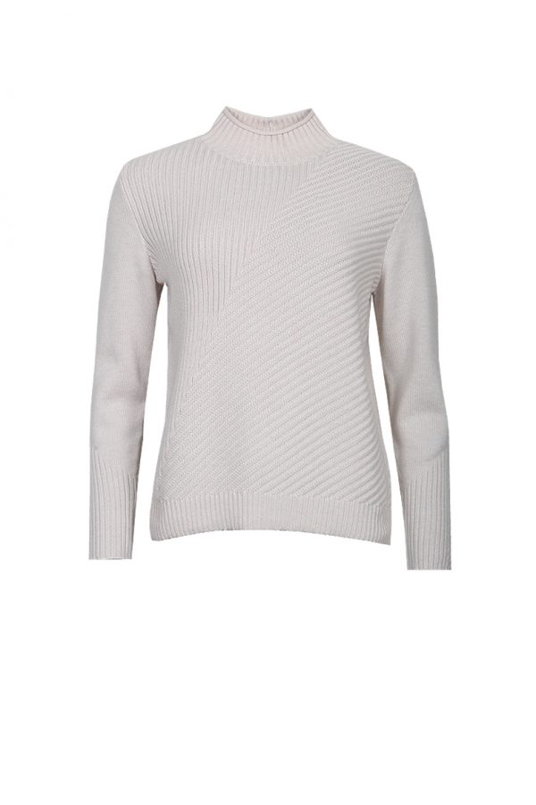 STI Minja Knit Ecru White