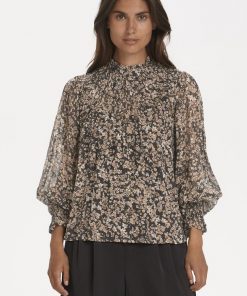 Part Two Fanny Blouse Winter Berry