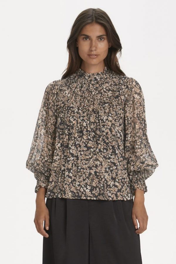 Part Two Fanny Blouse Winter Berry