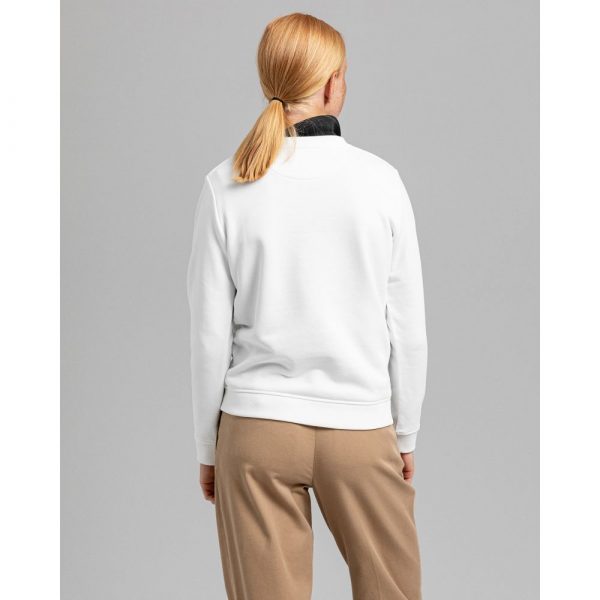 Gant Woman Archive Shield C-Neck Eggshell