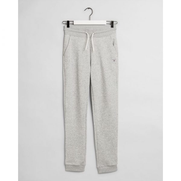 Gant Teen Boys Original Sweat Pants Light Grey Melange