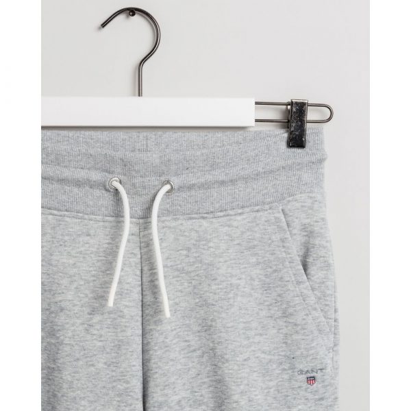 Gant Teen Boys Original Sweat Pants Light Grey Melange
