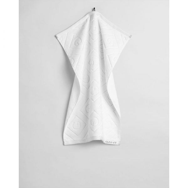 Gant Organic Cotton G-Towel White 50 x 70 cm