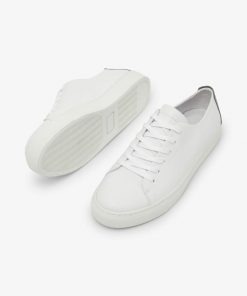 Bianco Biajay Leather Sneaker White