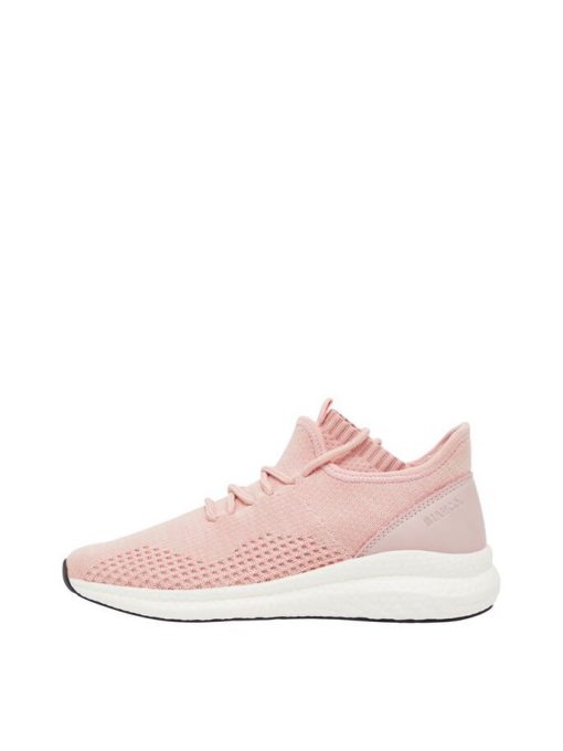 Bianco Biadelana Knit Sneakers Rose