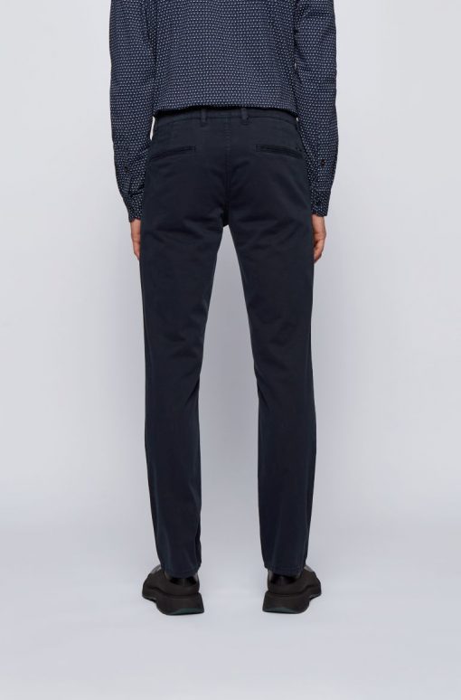 Boss Schino-Slim D Trousers Dark Blue