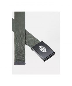Dickies Orcutt Logo Buckle Belt Olive