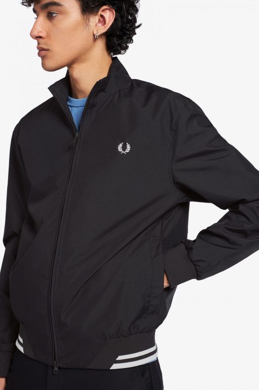 Fred Perry Brentham Jacket Black