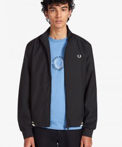 Fred Perry Brentham Jacket Black