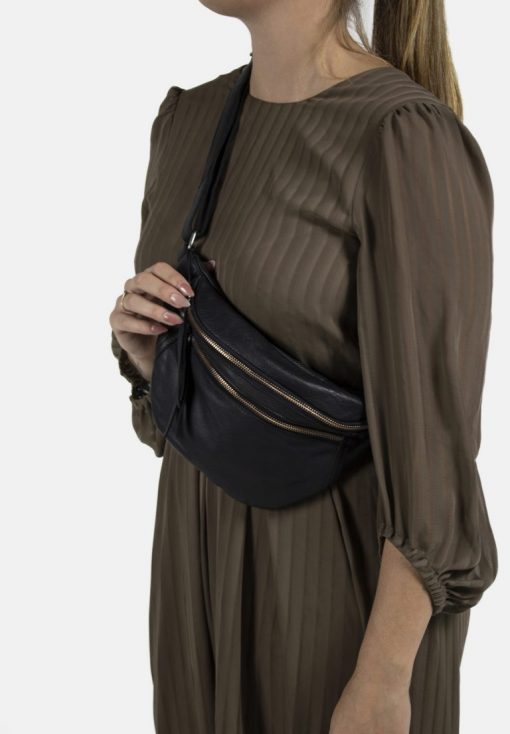 RE:DESIGNED Faust Urban Bumbag Black/Gold