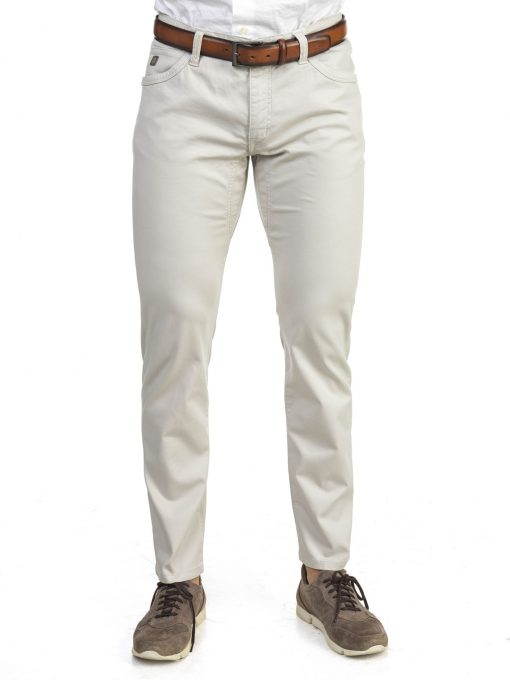 Hansen & Jacob 5-Pkt Cut´n Sew Pan Oxford Irish White