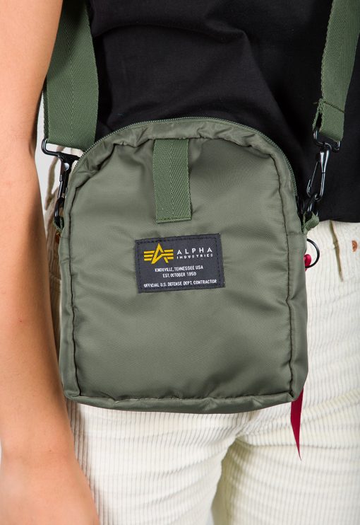 Alpha Industries Crew Carry Bag Sage Green