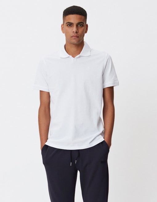 Les Deux Pique Polo White