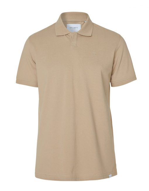 Les Deux Pique Polo Dark Sand