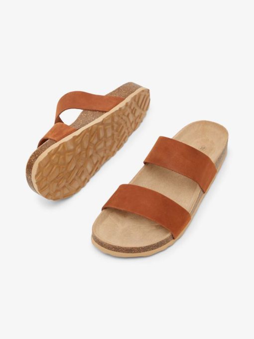 Bianco Biabetricia Twin Strap Sandal Cognac