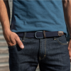 Billybelt Elastic Woven Belt Navy Blue