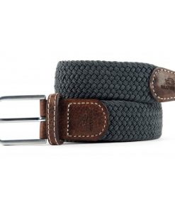 Billybelt Elastic Woven Belt Flannel Grey