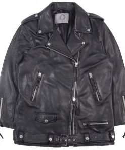 Human Scales Unisex Emelie Leather Jacket Black