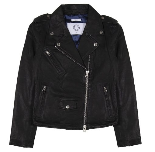 Human Scales Eva Leather Jacket Black