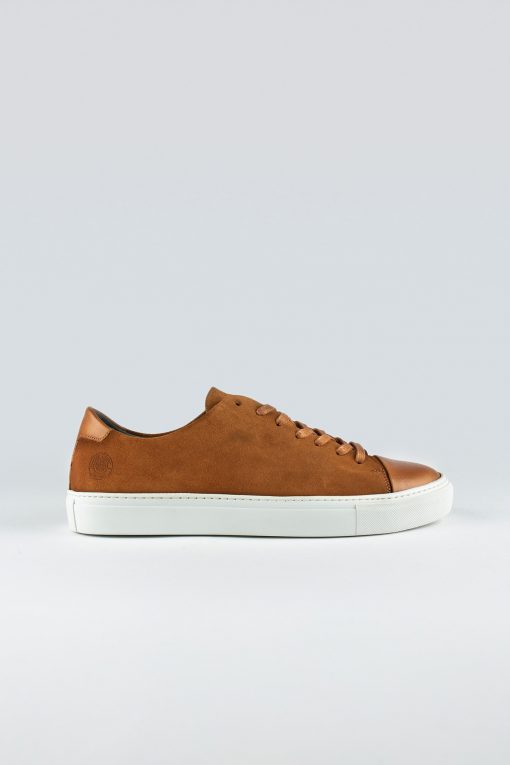 Sneaky Steve Lescape Suede Sneakers Cognac