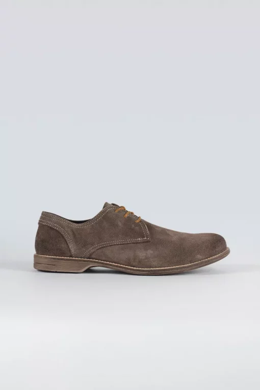 Sneaky Steve Fall Low Suede Shoes Taupe