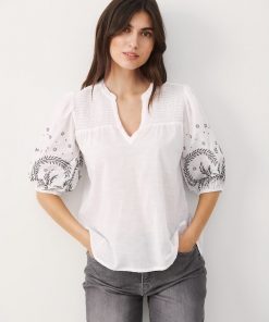 Part Two Jessy Blouse White