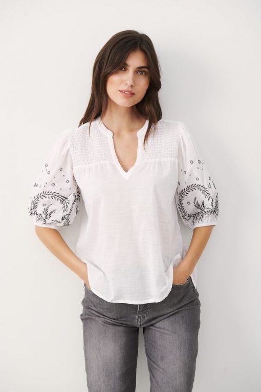 Part Two Jessy Blouse White