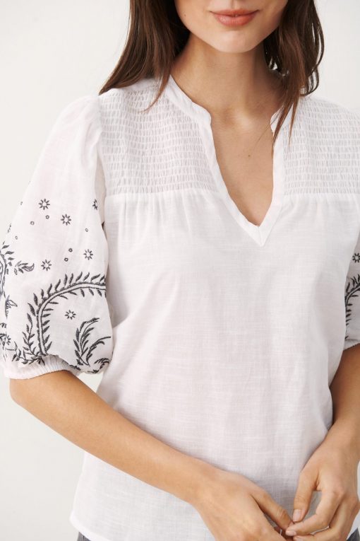 Part Two Jessy Blouse White