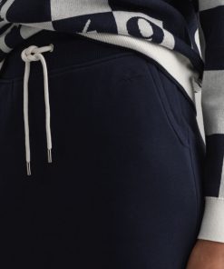 Gant Woman Zip Jersey Skirt Evening Blue
