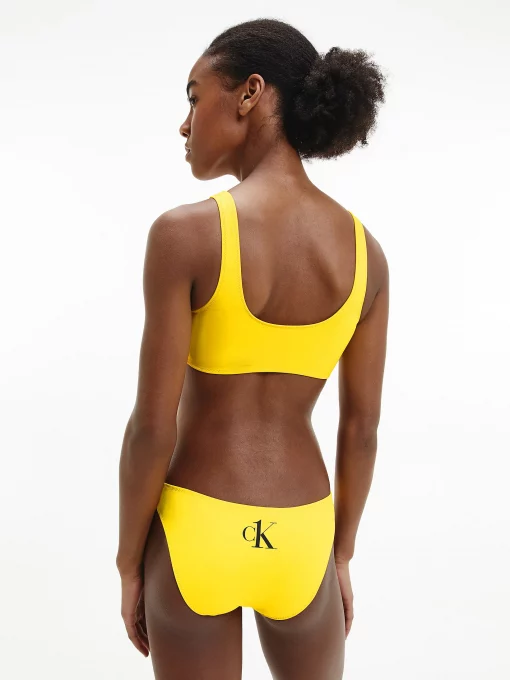 Calvin Klein CK One Bikini Bottom Hazard Yellow
